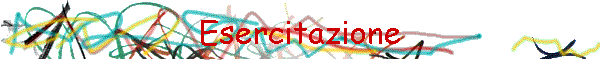 Esercitazione